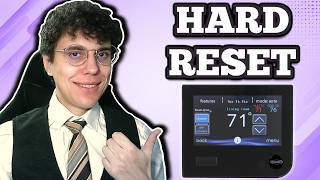 How To Reset Carrier Thermostat Infinity & Cor Models
