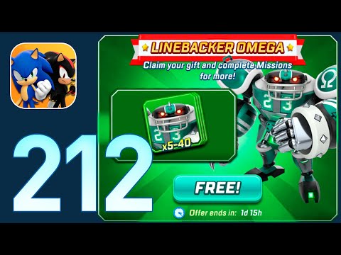 Sonic Forces: Gameplay Walkthrough Part 212 - Linebacker Omega! (iOS, Android)