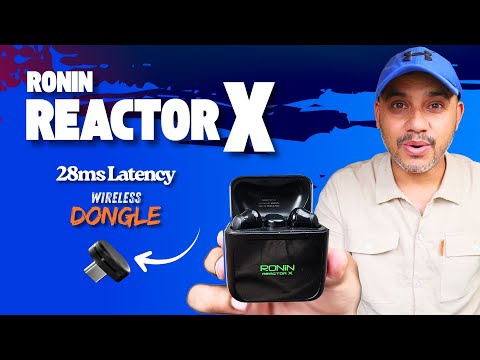 Ronin ReactorX (R-7095) Gaming Earbuds With Wireless Dongle - Review!!