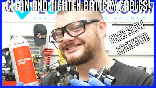 How to Clean and Tighten Car Battery Terminals (Step-by-Step)