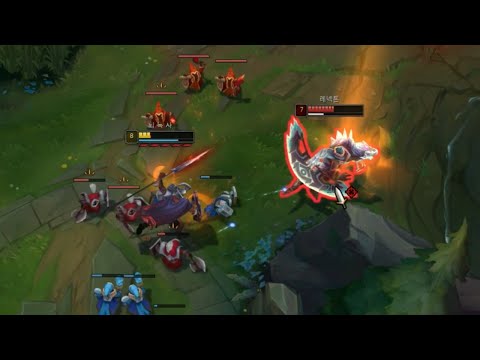 이번 시즌은 참지 않겠습니다. 탑 판테온 거기에 점화를 곁들인..