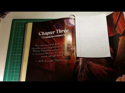 I Make A Call of Cthulhu 7th Edition Character! Part 1 - Intro and Basic/Derived Characteristics