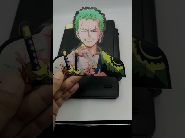 ملصق ثلاثي ابعاد كبير لشخصية زورو