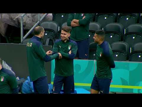 Palmieri trains to come in for Spinazzola as Italy prepare for Spain in Euros