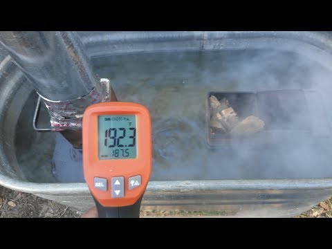Sneek Peek Underwater Rocket Stove Immersion Off Grid Water Heater