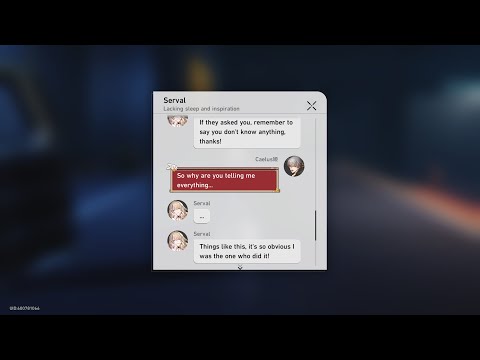 A Sister's Intuition | A chat with Serval 【Honkai: Star Rail】