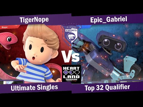 Heartland Showdown Top 32 Qualifier - TigerNope (Lucas) Vs. Epic_Gabriel (R.O.B.)