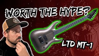 Video thumbnail for It's Here! Mick Thomson Signature LTD Unboxing and Playthrough by Baritone Goat Studio