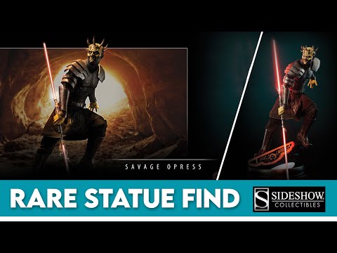 RARE Sideshow Savage Opress Premium Format Unboxing