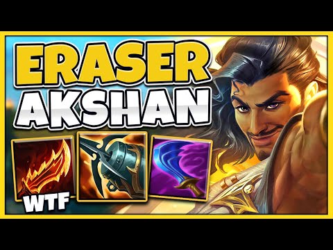 ON-HIT AKSHAN MELTS ENEMY HEALTH BARS!! THE HIGHEST DAMAGE BUILD POSSIBLE!! - League of Legends
