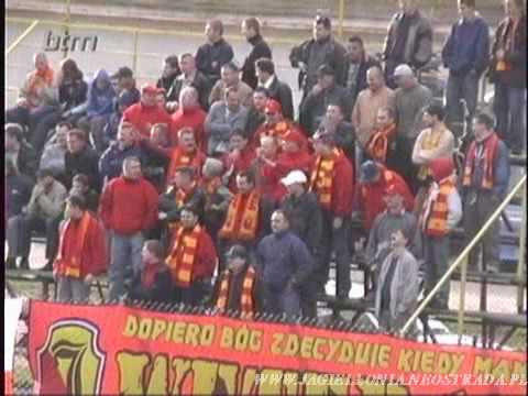 Jagiellonia - Tłoki Gorzyce 1:1 XXX kolejka II ligi 2003/2004 - relacja z BTM