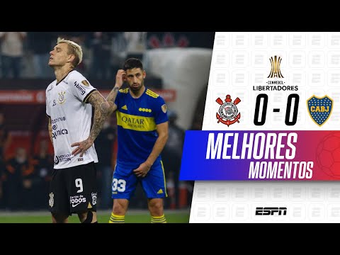 RÓGER GUEDES PERDE PÊNALTI, E CORINTHIANS SÓ EMPATA COM O BOCA JUNIORS EM CASA NA LIBERTADORES