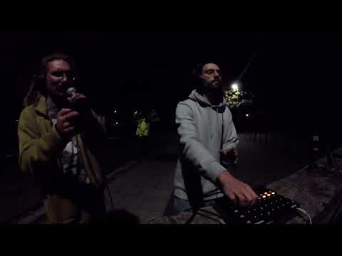 #Streetdub @ Uni Hamburg // Haghbin & Timwe - Level Up / Special Light Show by Secu Personell 😁💡