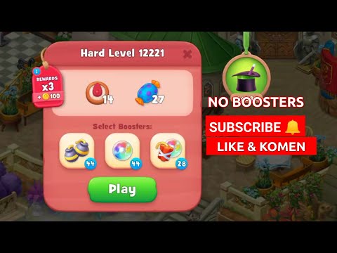 GARDENSCAPES HARD LEVEL 12221 NO BOOSTERS | MARI MAIN BERSAMA