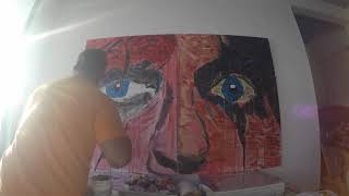 Alice Cooper Painting Timelapse by Ori Bengal