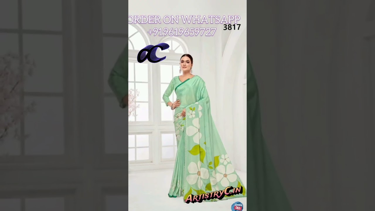 Janhvi Kapoor Inspired: Luxurious Digital Printed Crape Silk Sarees for Modern Elegance by ArtistryC