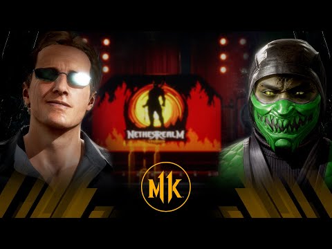 Mortal Kombat 11 - Linden Ashby Johnny Cage Vs Deadly Hybrid Scorpion (Very Hard)