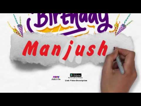Happy Birthday Manjusha