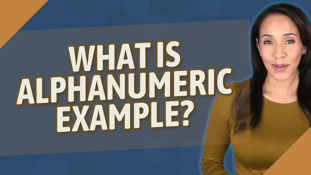 What is an example of an alphanumeric password? CrossPointe