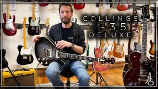 Video thumbnail for Collings I-35 Deluxe in Acid Wash Charcoal Burst by Artisan Guitars