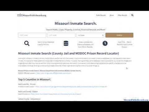 Cedar County Mo Jail Inmate Roster