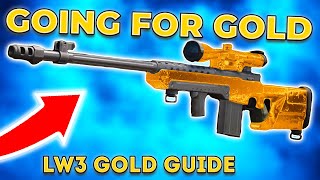 FASTEST WAY TO GET LW3 TUNDRA GOLD | GOLD CAMO GUIDE – COD COLD WAR