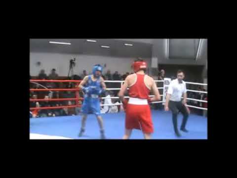 Dawid Szmajda (MOSM Tychy)  -  Łukasz Kania (KS Górnik Sosnowiec)