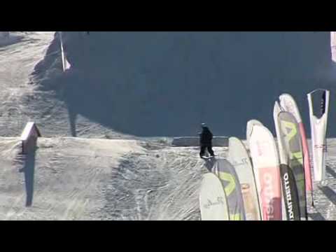 Nationals / FWT09 @ Suomu - KIDS Slope Style - RUN 1 --  5th: Joonas Ylinampa