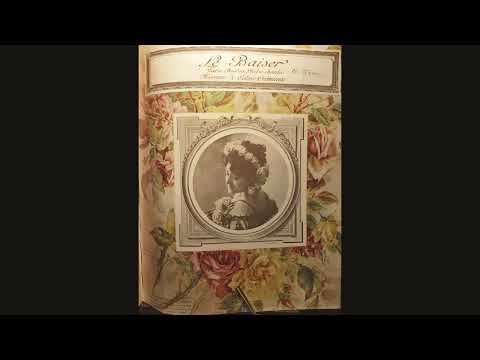 Octave Crémieux LE BAISER valse boston 1907