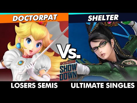 Scrims Showdown 92 Losers Semis - DoctorPat (Peach) Vs. Shelter (Bayonetta) SSBU Ultimate Tournament