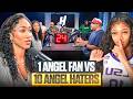1 Angel Reese Fan Vs 10 Haters