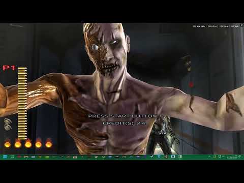 SEGA THE HOUSE OF THE DEAD 4 - teknoparrot update = full fixed REV C -  3840X2160 - 4K - UK ARCADES