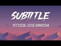 Subtitle - OFFICIAL HIGE DANDISM (Lyrics)