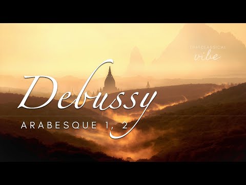 Debussy - Arabesque no. 1, 2 extended (1 hour)