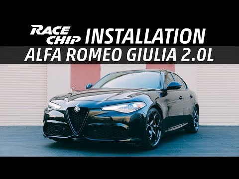Alfa Romeo Giulia 2.0T RaceChip Installation | Stelvio 2.0L