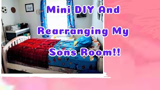Download lagu Mini Diy/Rearranging my sons Room! mp3