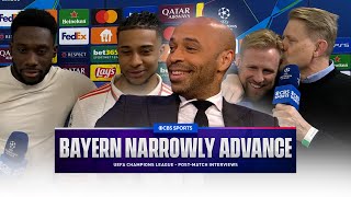 Thierry Henry & Olise REUNITE While The Schmeichels share a touching moment following Bayern WIN 👀