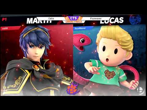 Clocktower Smash 53 - Losers Finals - Celio (Marth) vs. fluxWaver (Lucas) - SSBU