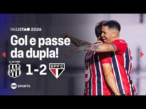 CALLERI MARCA, LUCIANO DÁ ASSISTÊNCIA E TRICOLOR SE GARANTE NAS QUARTAS! PONTE PRETA 1X2 SÃO PAULO