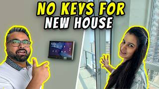 No Keys By Builder For Our New House