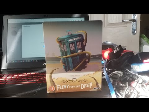 Doctor Who Fury From The Deep Steelbook BluRay Unboxing