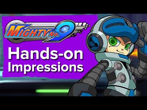 Mighty No 9 gameplay - It's all about that dash (Hands-on impressions)