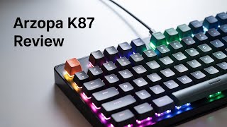 ARZOPA K87 MECHANICAL KEYBOARD REVIEW