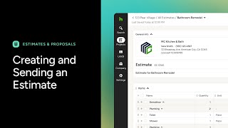 Creating Estimates in Minutes