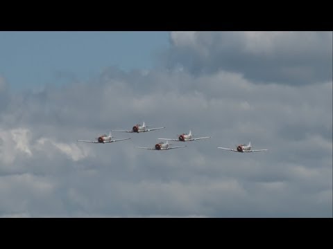 2019 New York International Air Show - GEICO Skytypers