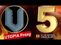 5 Utopia Proxy Links 2025 Website That Unblocks Everything