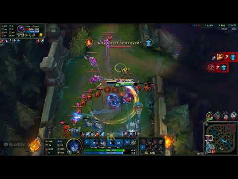 LoL Insane Kayn Teleport Interaction!