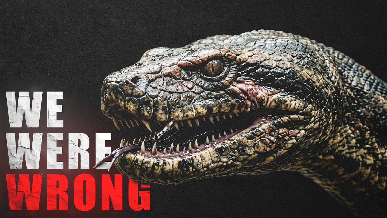 We Were Wrong About Titanoboa.. Here's Why