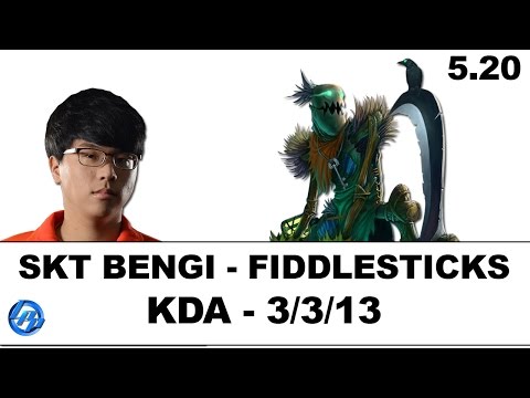 SKT Bengi - Fiddlesticks jungle - EUW SoloQ