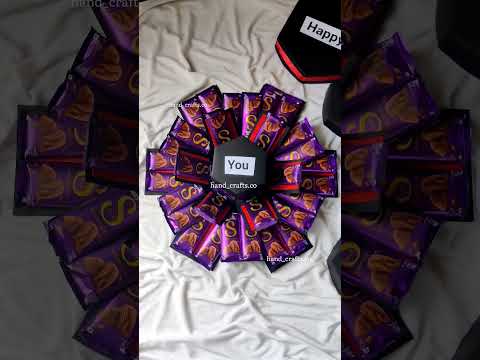 😱 chocolate box with silk and kitkat 😍🥳😍 #reels #dance #music #craft #trending #dj #gift